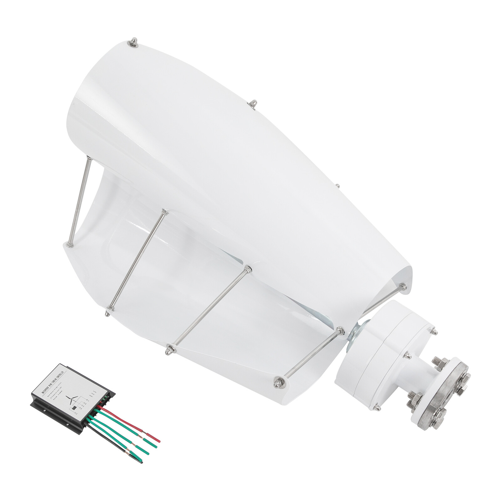 Wind Turbine, Vertical Axis Wind Turbine Generator with Controller, Wind Turbine