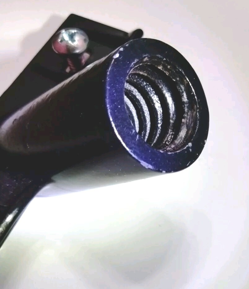 Broom Handle Bracket Cast Aluminum Handle Threaded Bracket With Screws, FREE S&H