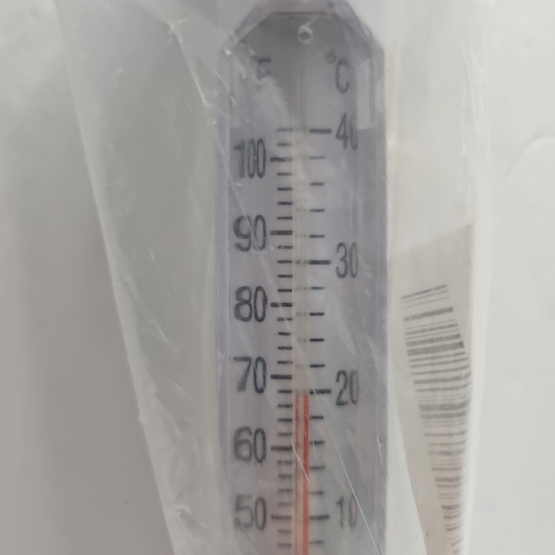 Floating Swimming Pool Or Pond Thermometer With String Sealed Package White