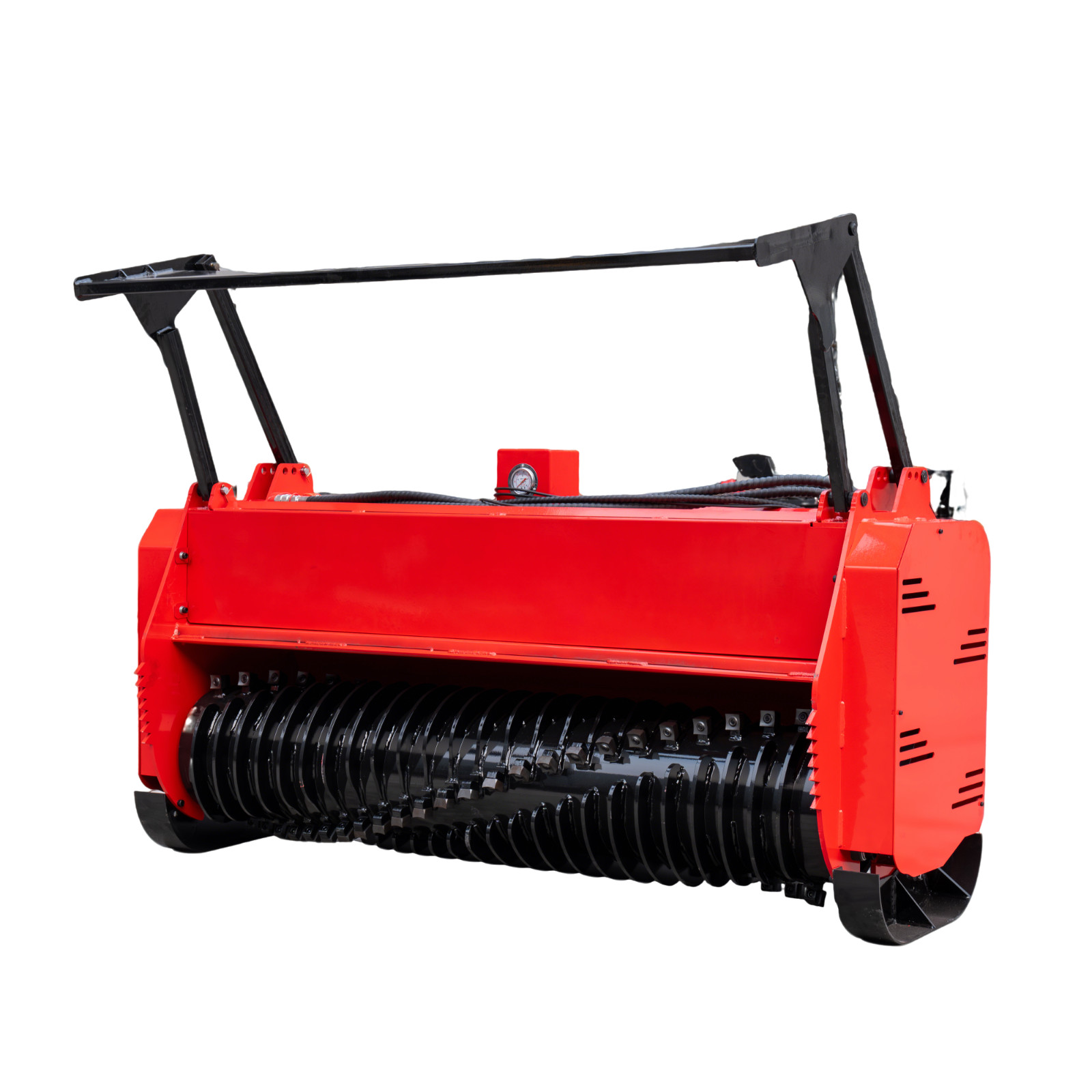 72" Drum Forestry Mulcher for Bobcat Skid Steer-Ideal for Brush & Land Clearing