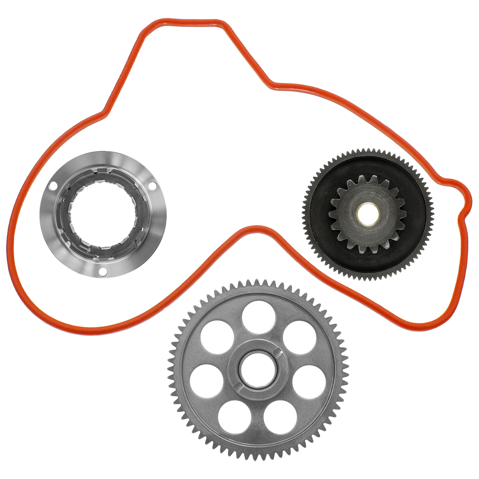 Starter Clutch Hub Sprag Flywheel Gear Kit For Polaris Sportsman 570 2017 - 2022