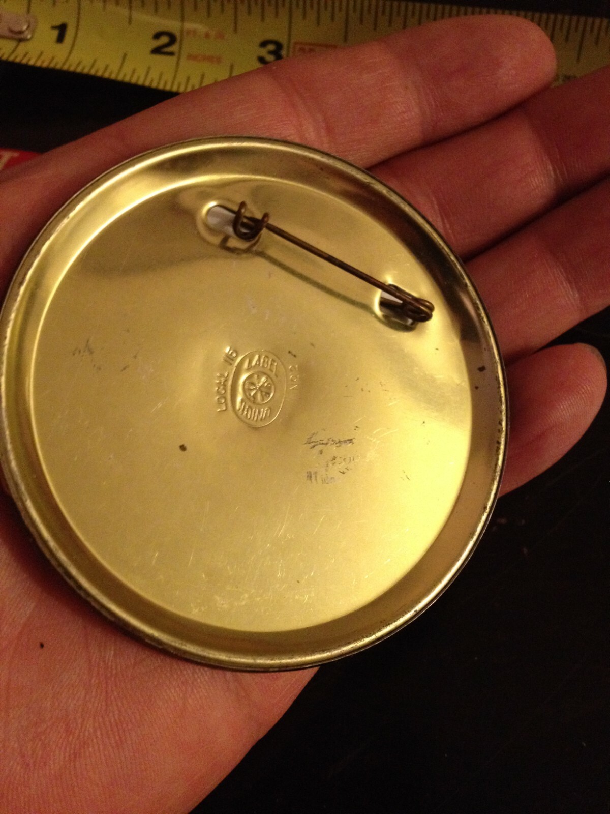 A CHOICE NOT AN ECHO GOLDWATER – MILLER JUGATE PIN BUTTON