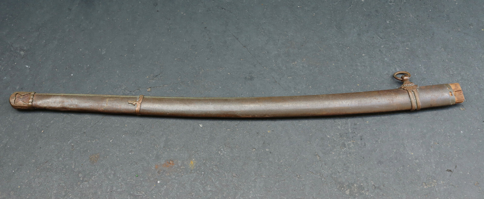 Rare Vintage NCO WWII Japanese Army Officer Sword Scabbard Sheath ONLY Katana