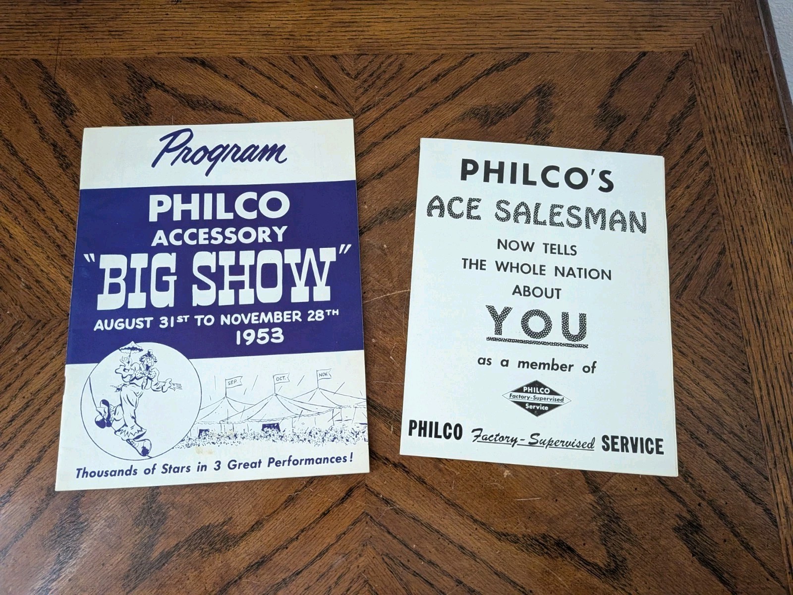 Large Lot Philco Salesman Dealer Advertising Items