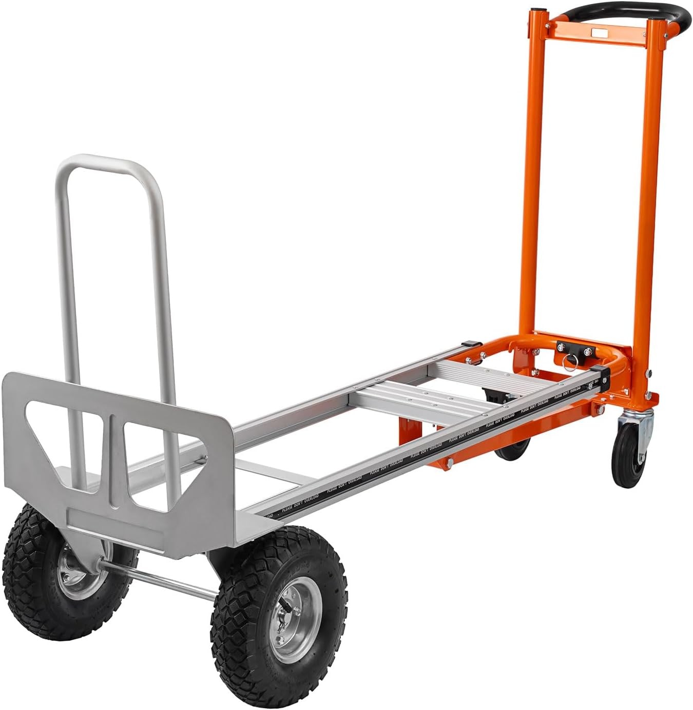 Aluminum Convertible Hand Truck 4-in-1000 Lbs Capacity Heavy Duty Dolly Cart