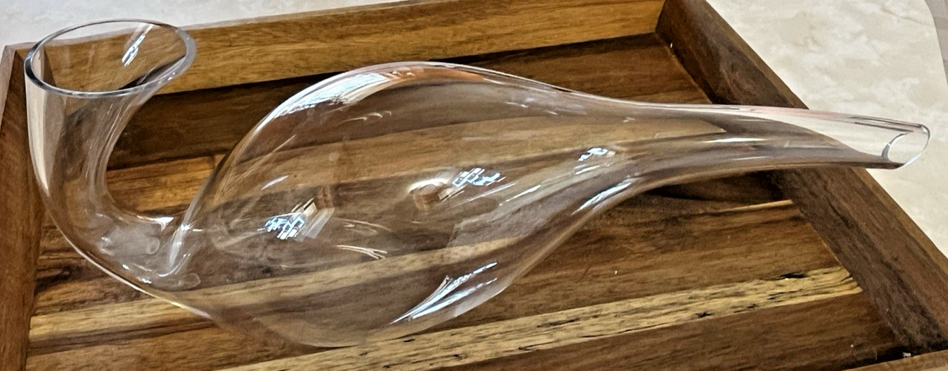 Riedel Decanter Double Spout 14" Goose Duck