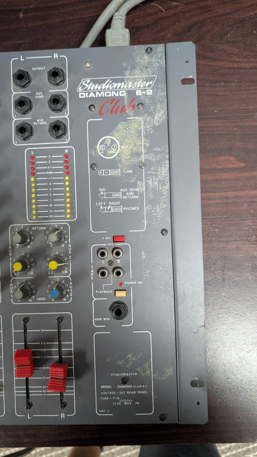 STUDIOMASTER DIAMOND 8-2RB MIXER