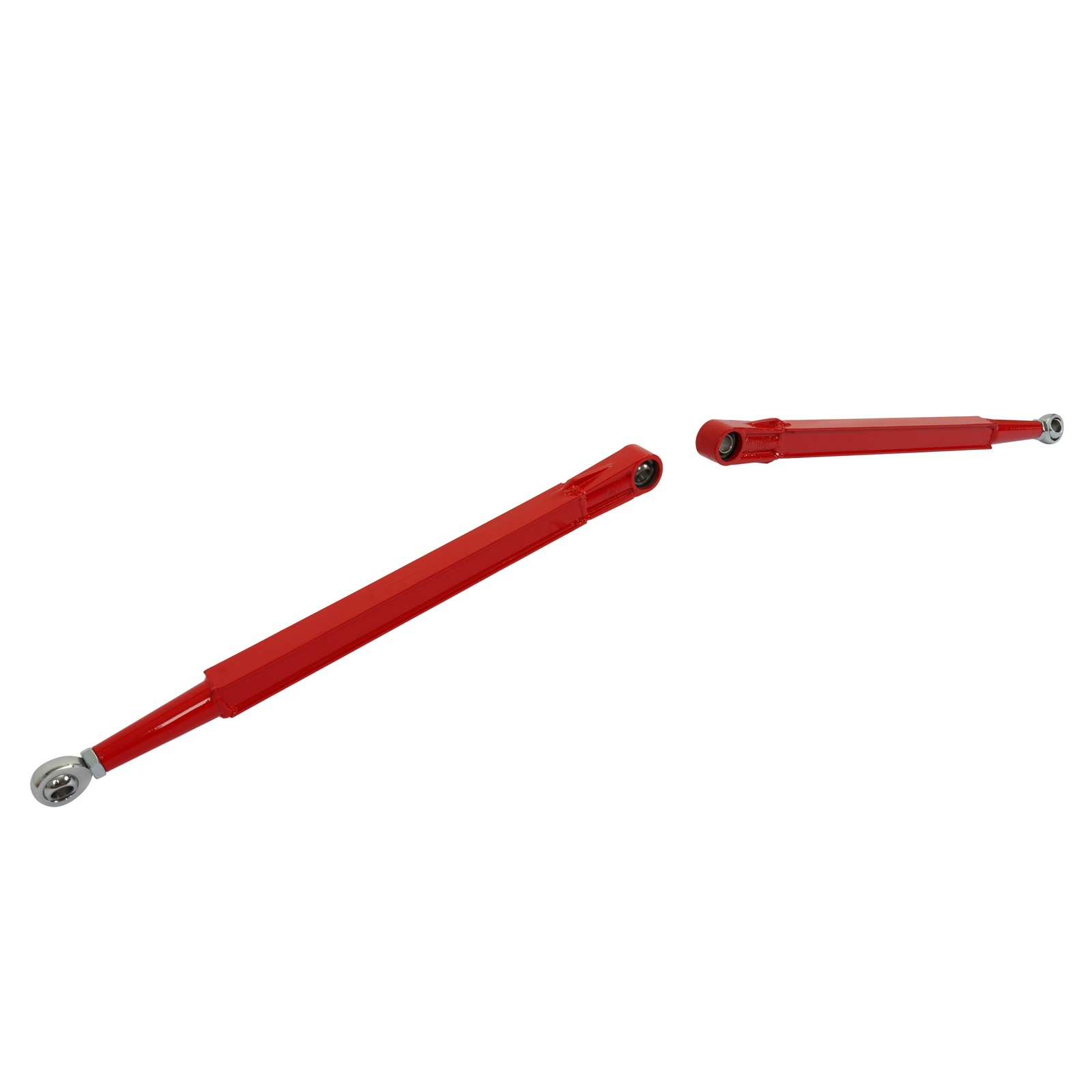 Red Boxed Rear Radius Arms For Can-Am Maverick X3 2017+ 64\" Body Powder Coated