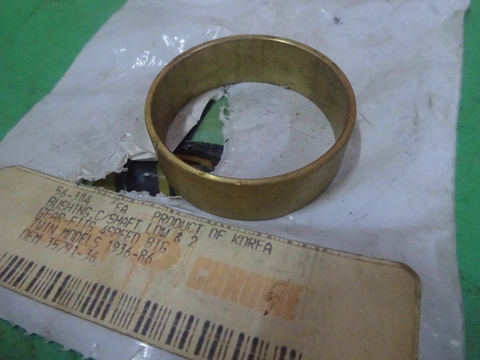 VINTAGE Harley Davidson BIG TWIN NOS Rpl OEM 35791-36 TRANS 2ND GEAR Bushing