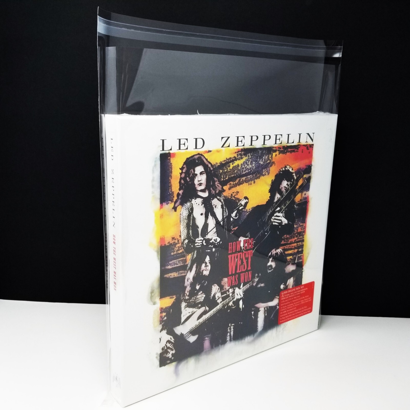 Large Box Set Outer Plastic Sleeves (x10) 1.6mil Seal Up LP Vinyl Record Boxset
