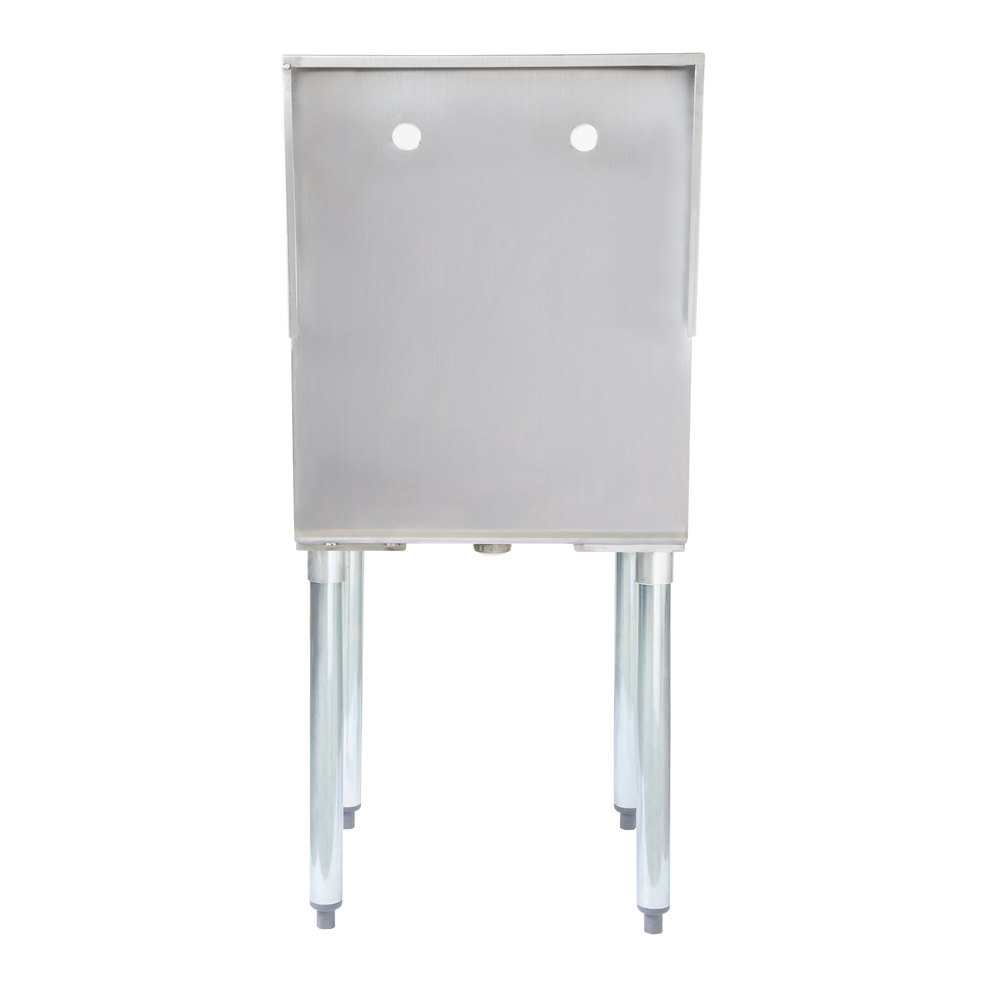 18" x 21" x 14 WITH FAUCET Stainless Steel Commercial Utility Sink Bowl Mop Prep