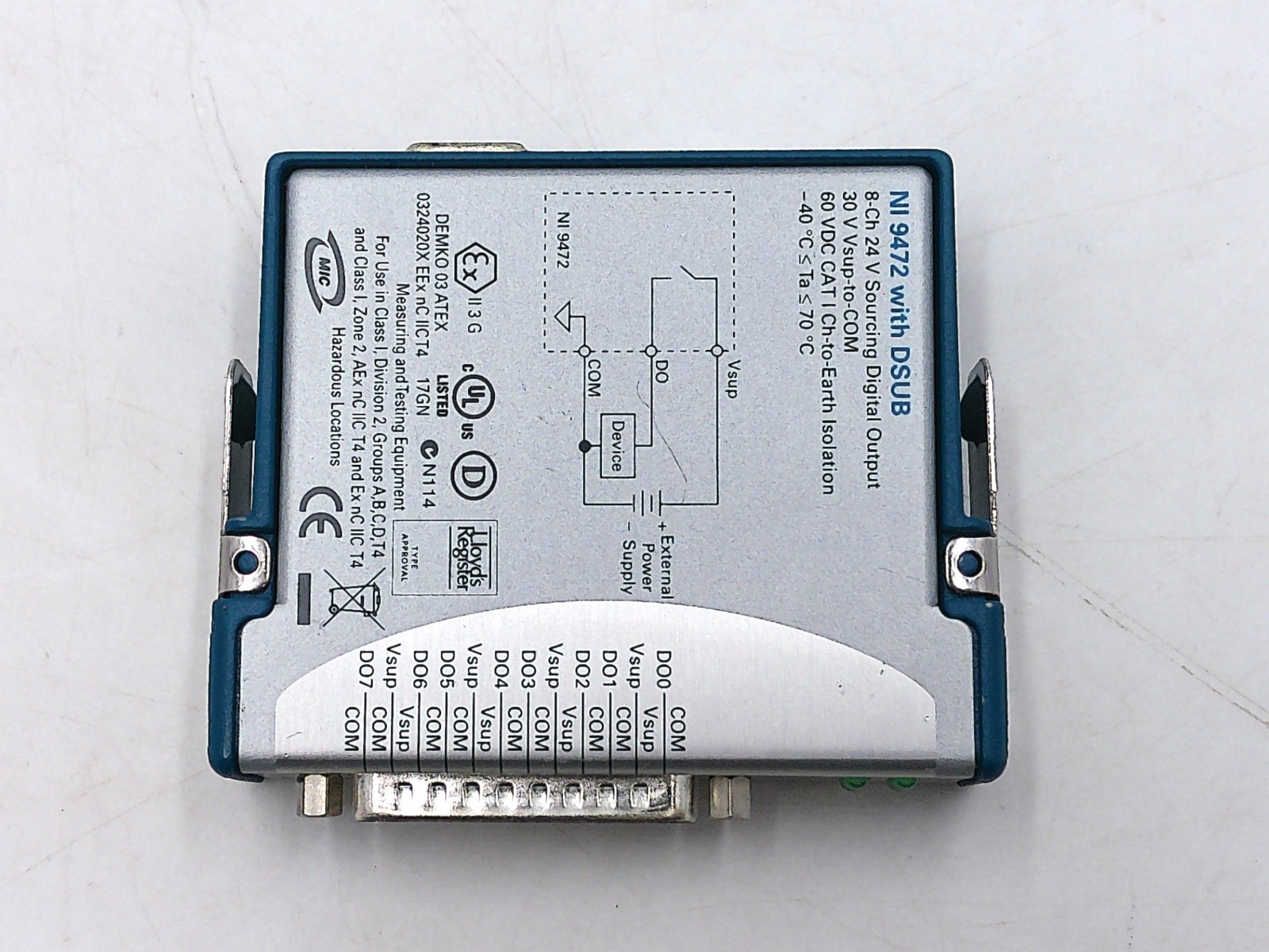 National Instruments NI-9472 C Series Digital Output Module 8-Ch 24V R3436