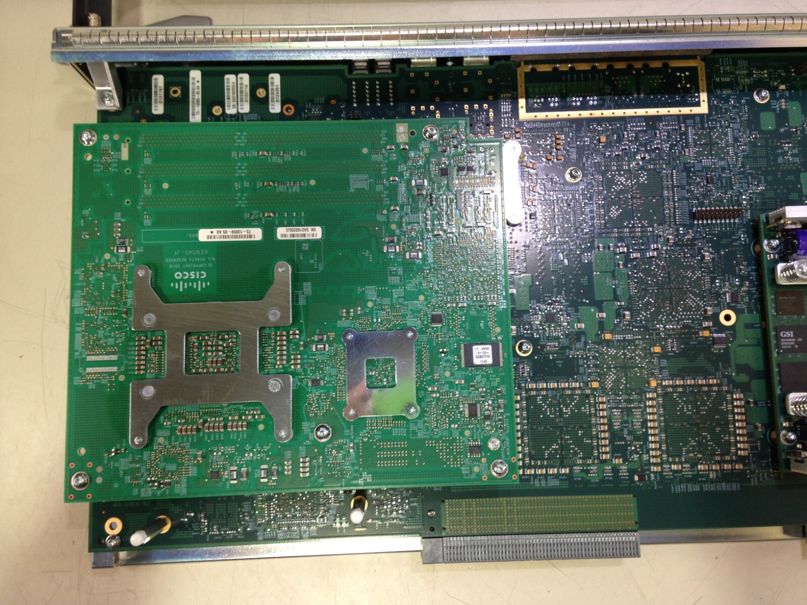 CISCO CRS-16-PRP-12G 16 SLOT LINE CHASSIS PERFORMANCE ROUTE PROCESSOR RP CARD