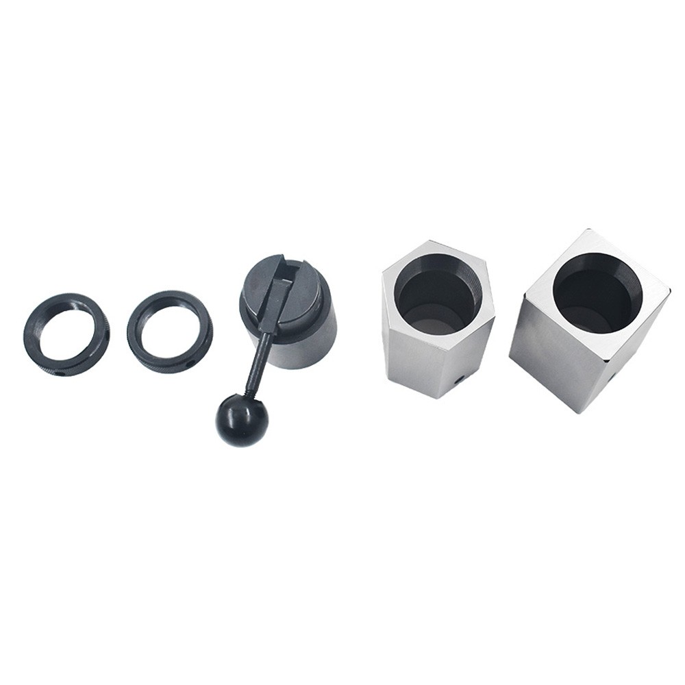 New 5C Square Hex Rings & Collet Closer Holder Kit Collet Block Set