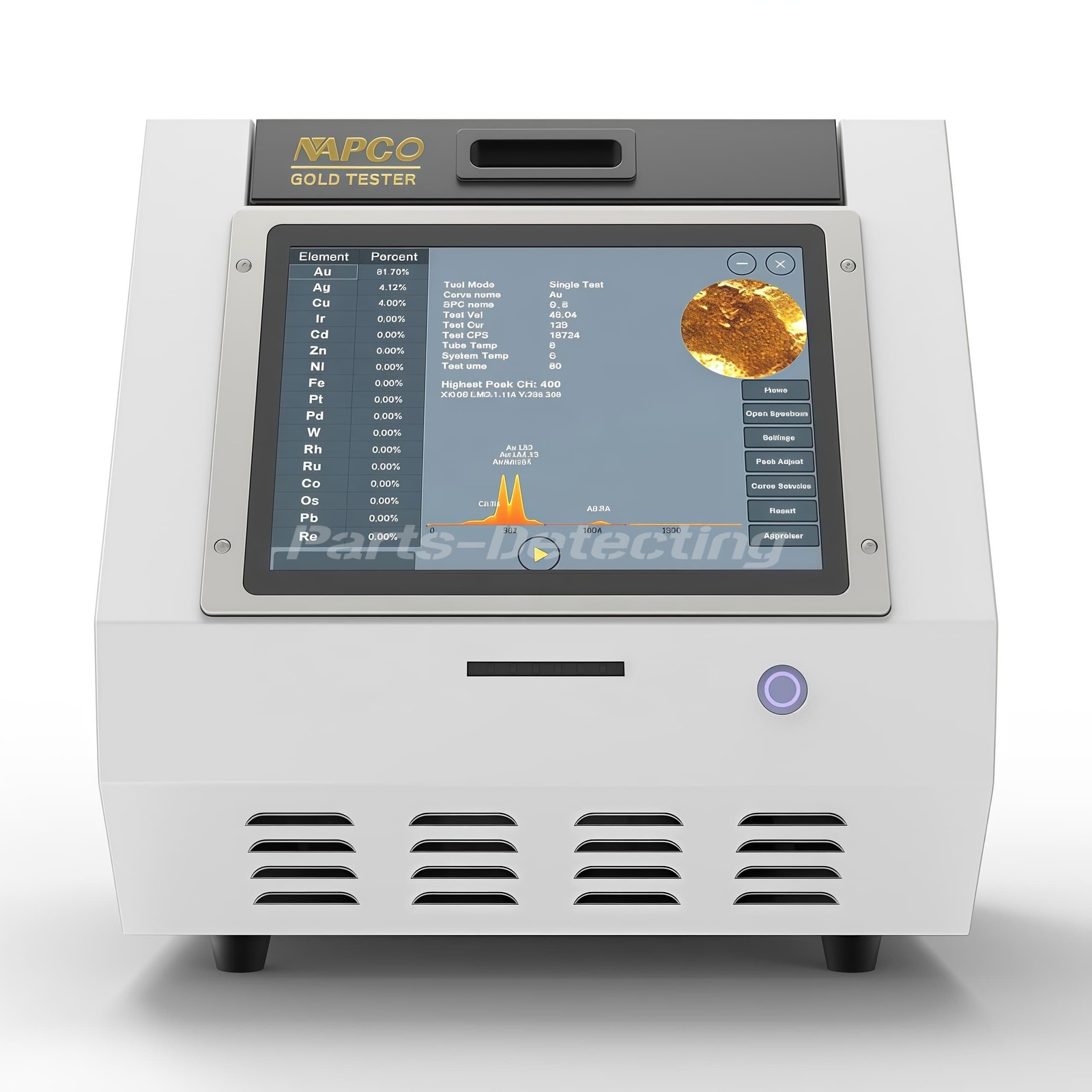 New Metal Analyzer XRF Metal/Gold Testing Machine For Au, Ag, Cu, Pt, Pd, Ir, Cd