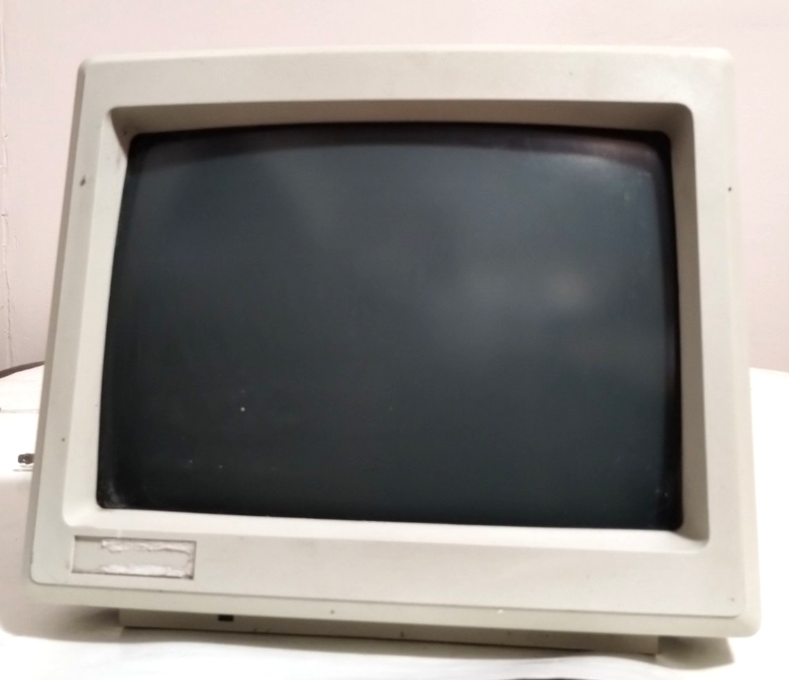 Zenith Monochrome Monitor VINTAGE WORKS! Bright! READ!