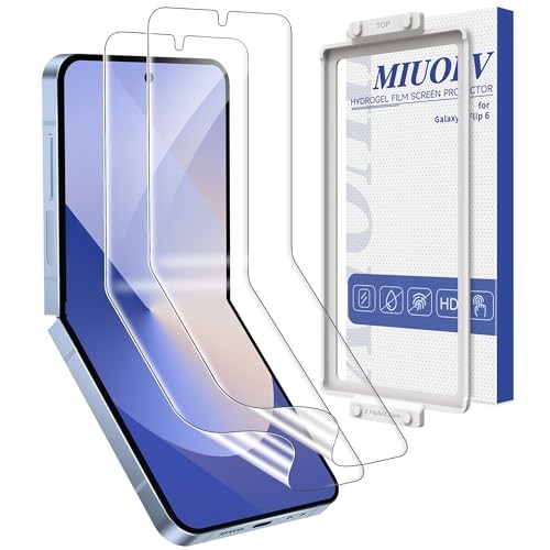 2 Sets For Samsung Z Flip 7/6/5/4/3 Screen Protector Easy to Install, Hydrogel