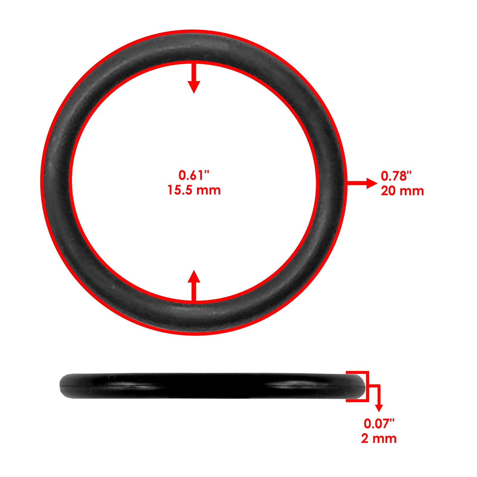 Rear Differential Gear & Pinion Bearing Seal For Can Am Commander 1000 2014-2015