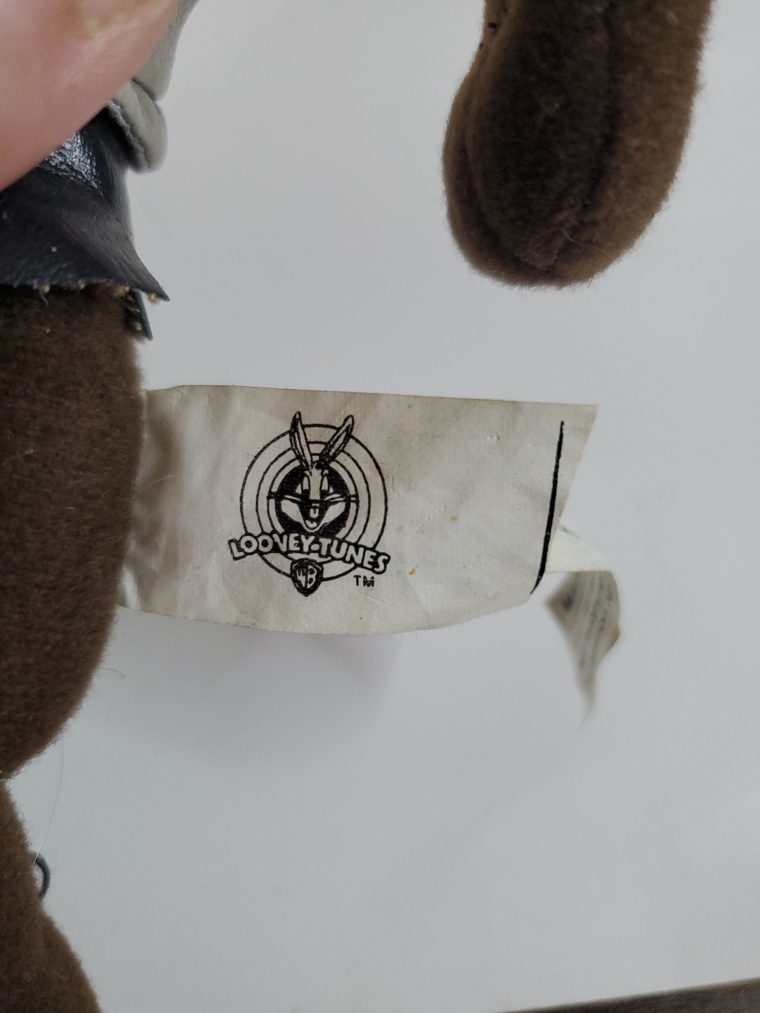 TAZ TASMANIAN DEVIL Plush LOONEY TUNES By Ace About 10 Inches With Tags 1996