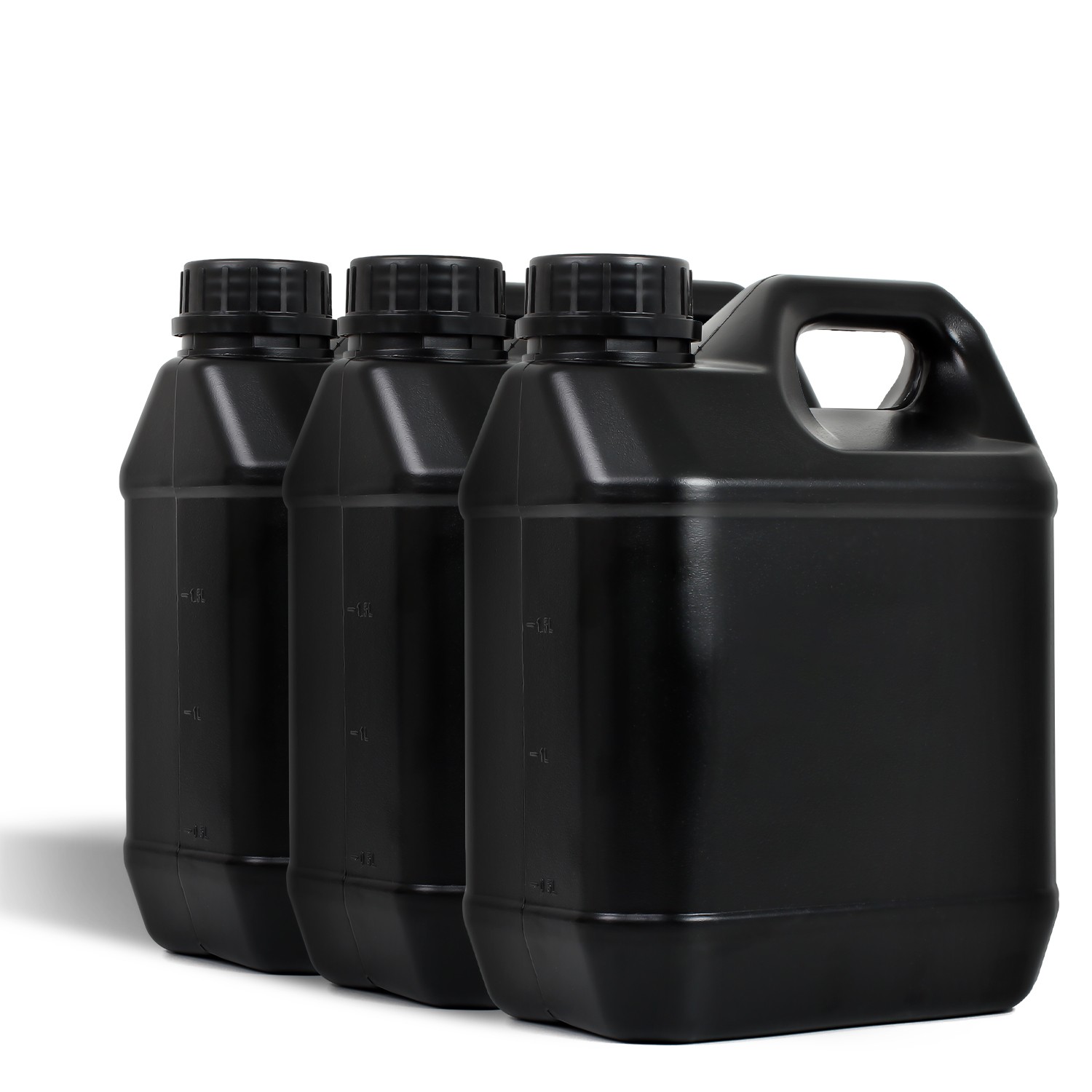 3Pcs 2L Darkroom Chemical Storage Bottles B/W Film Photo Developing Processing