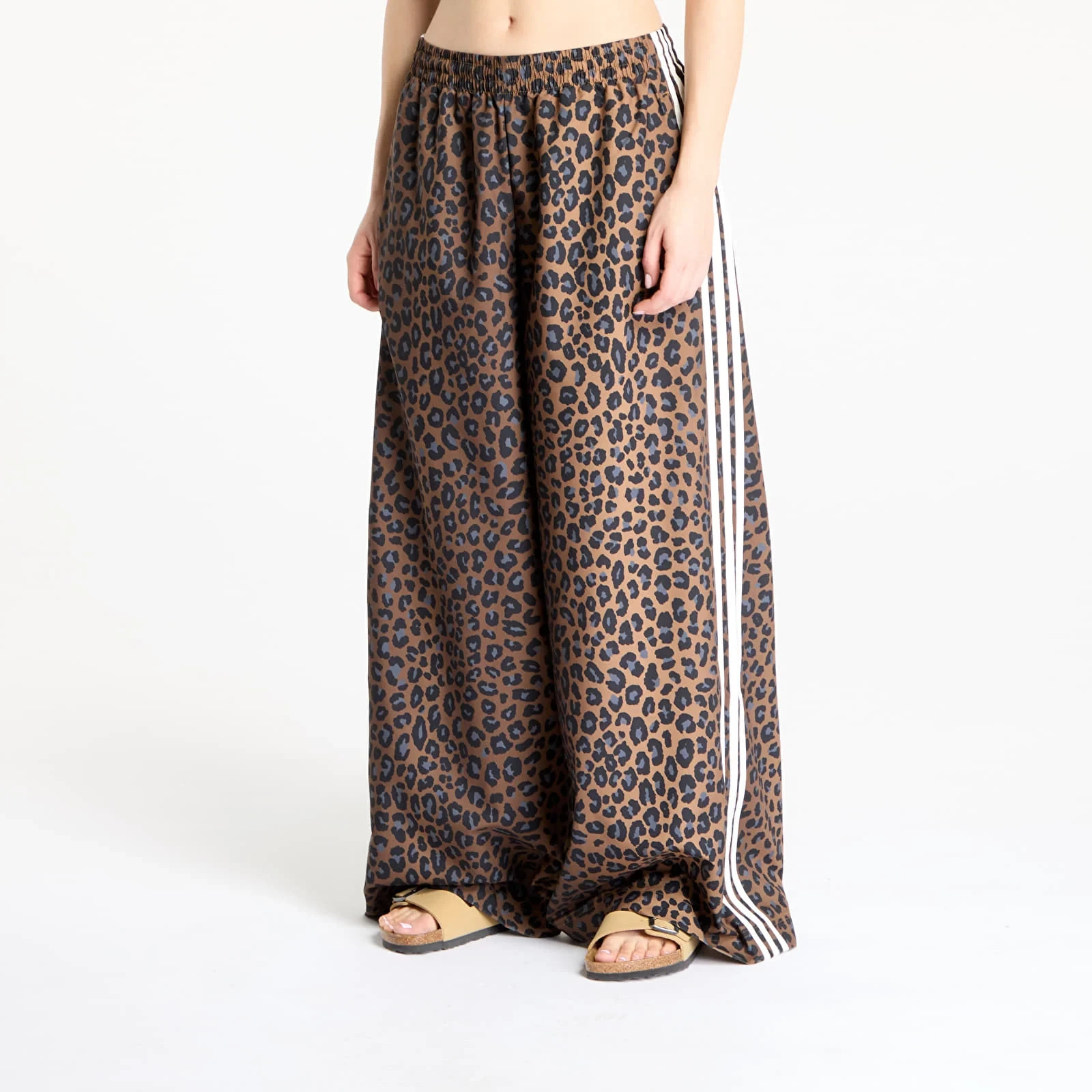adidas Originals Women's Leopard Firebird Oversized Track Pants JW7302