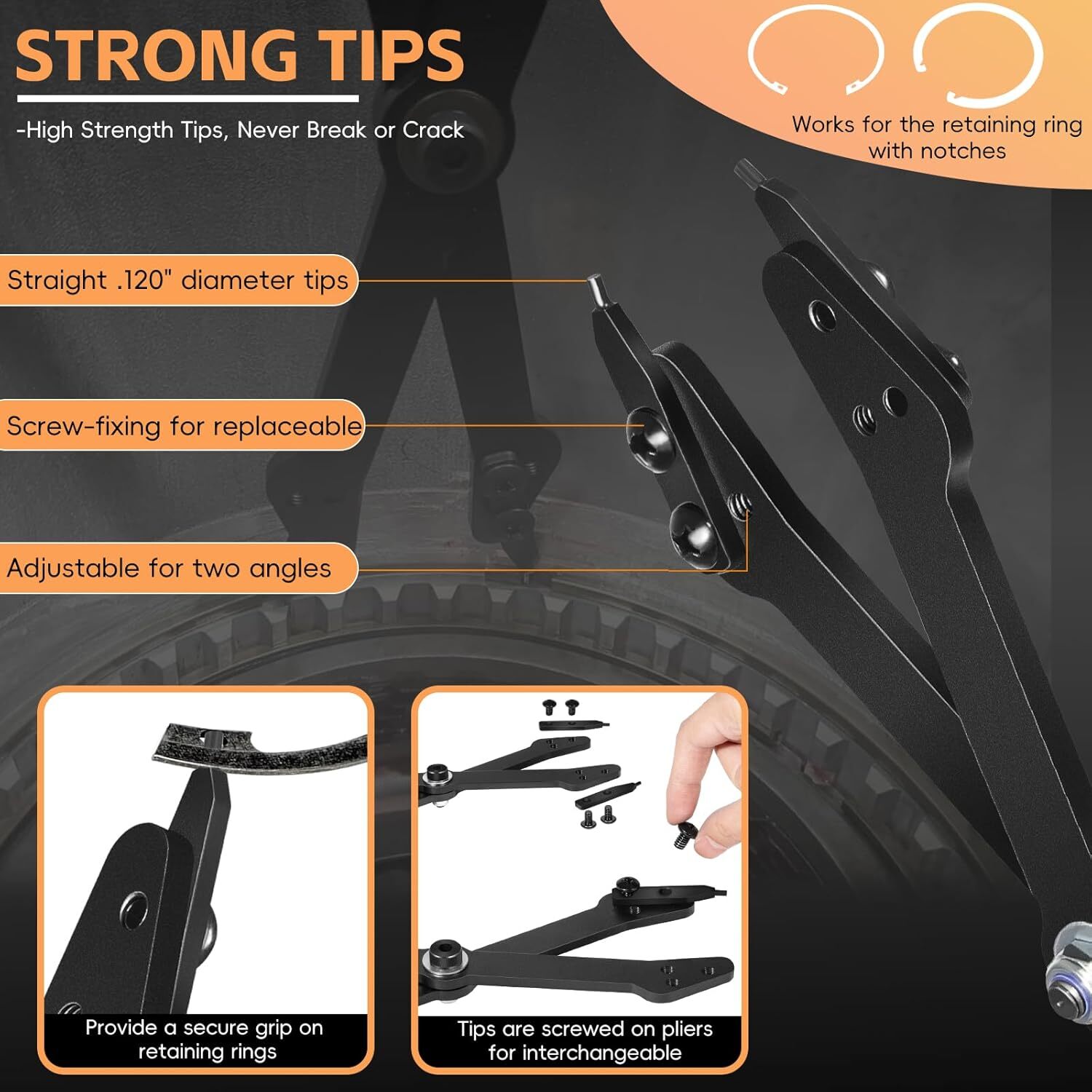 1489 26" Large Snap Ring Pliers Replace for Lang Tools GM 5L40 5L50 6L50 6L80