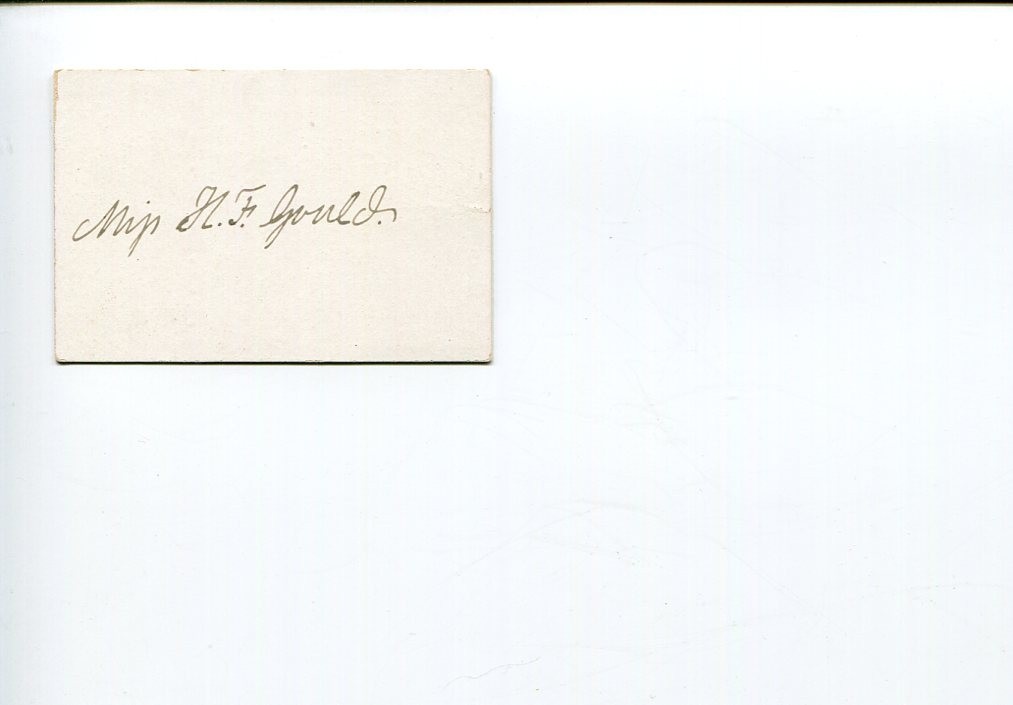 Hannah Flagg Gould A Name in Sand Poet Author Signed Autograph