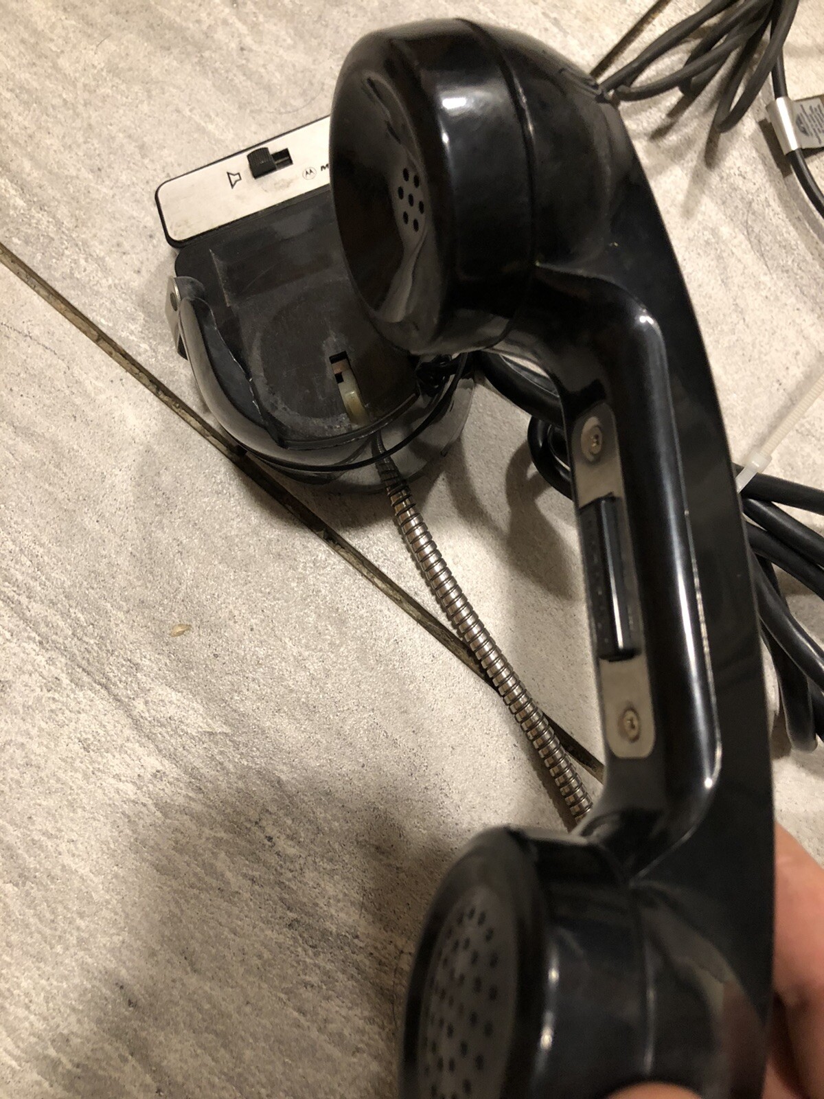 Motorola MCS2000 2-way Radio Privacy Handset Hang-up Cup Model YLN1149A