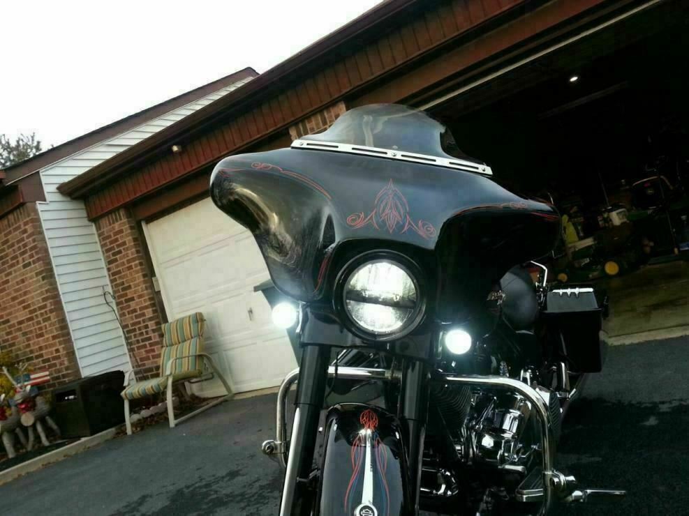 For Harley Davidson 2006-2017 Xenon White 881 LED Bulbs Passing Spot Fog Lights