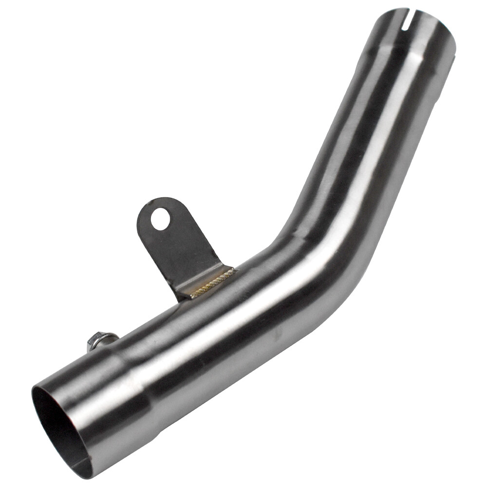 For Kawasaki Ninja ZX6R ZX636 2009-2022 Mid Exhaust Link Pipe Slip On Muffler