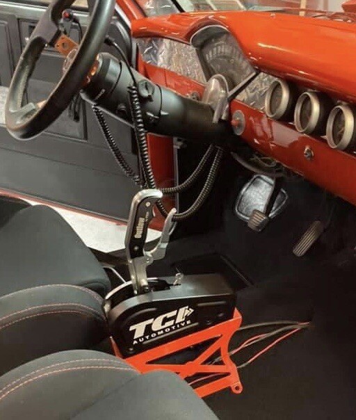 Sheldon Machine 7 in. Tall Tunnel Mount Shifter Stand | B&M, Hurst, TCI, etc.