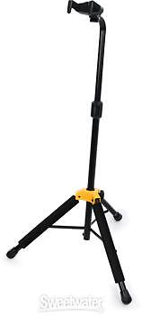 Hercules Stands GS414B PLUS Single Guitar Stand with Auto Grip System