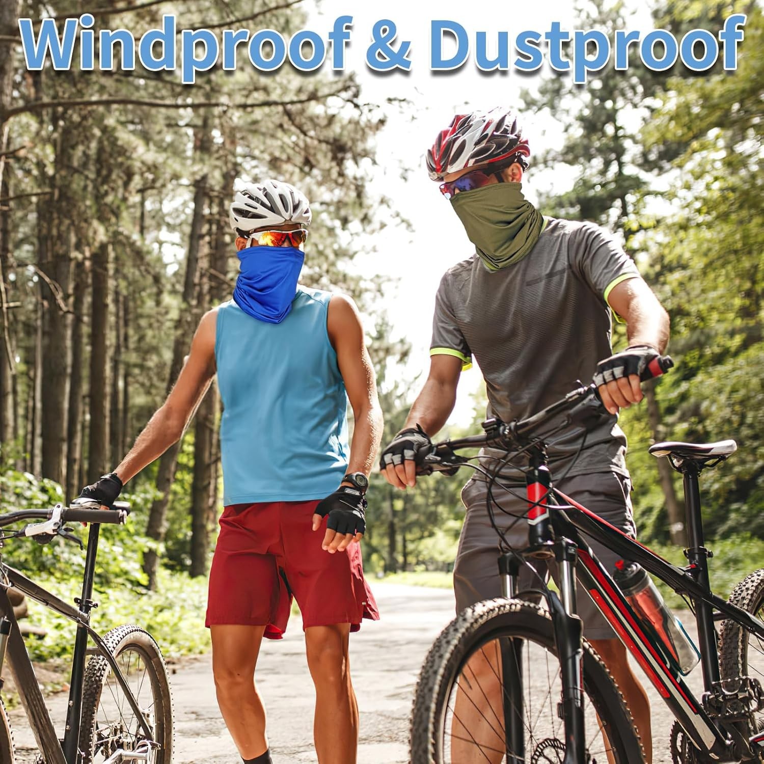 Mascaras para el sol UV 5 pzs mascara Sun pasamontañas pasamontana cubre cara