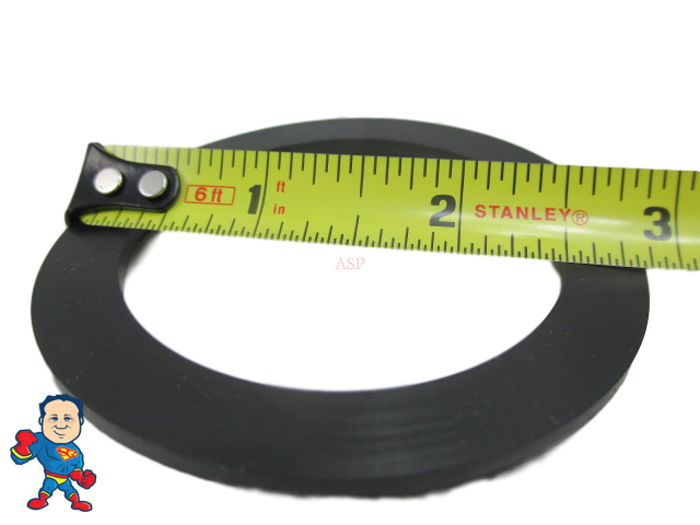 Hot Tub Spa 2" Heater or Pump Union Gasket Combo (1) 2 1/2" Lip & (1) 2 5/8" Lip