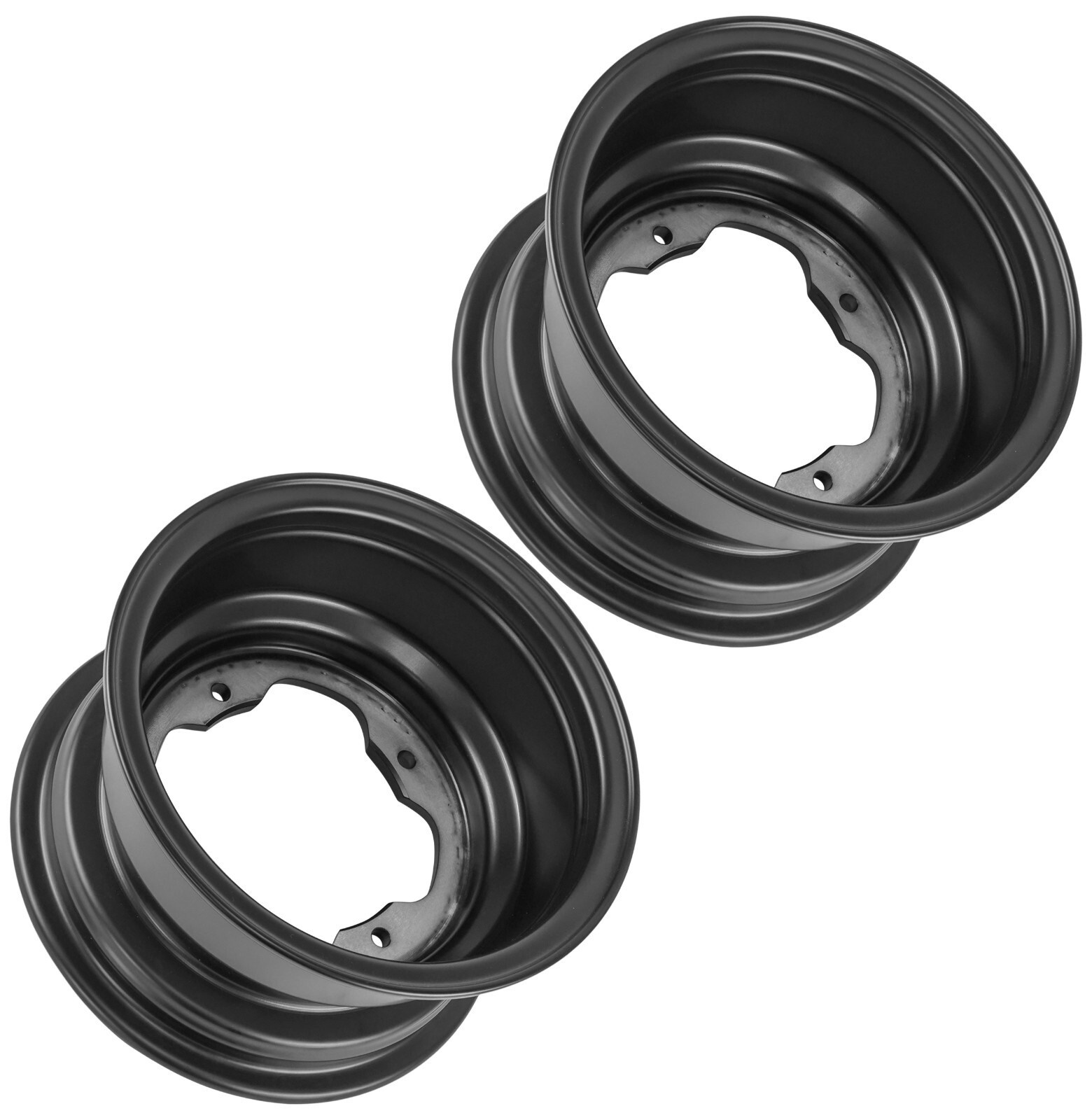 Caltric 5LP-25180-11-YX Front Wheel Rims For Yamaha Raptor 700 YFM700 2006-2007