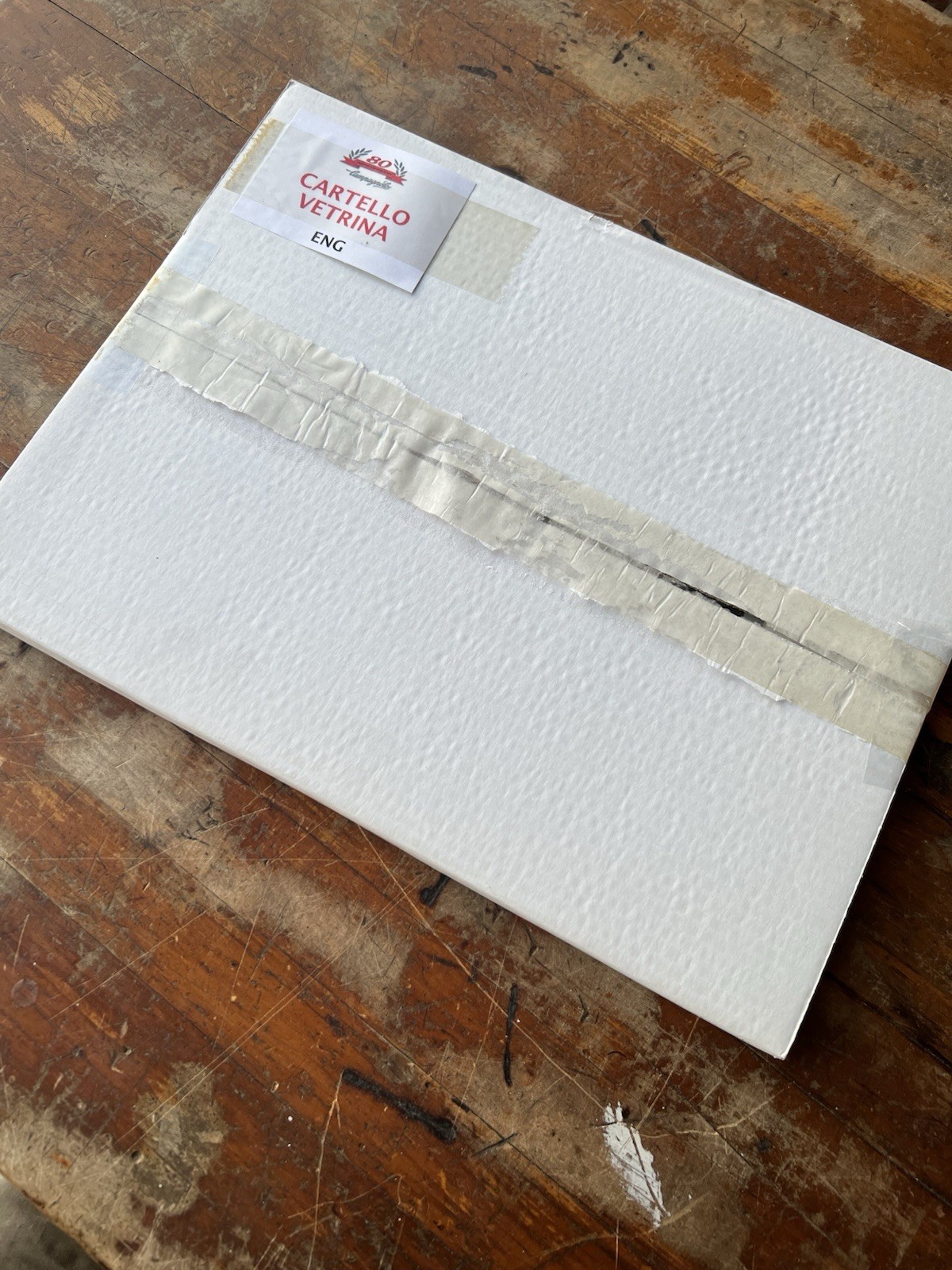 NOS Campagnolo 80th Anniversary Gruppo Shop Dealer Counter Top Poster 12 x 16