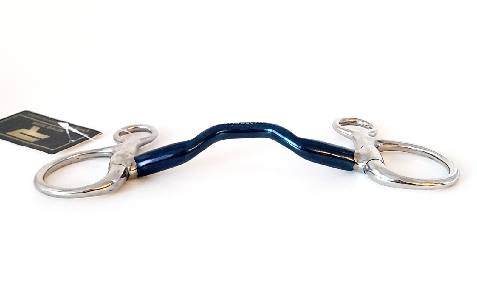 Baucher Sweet Iron Low Port Comfort Tongue Relief Snaffle Horse Bit.