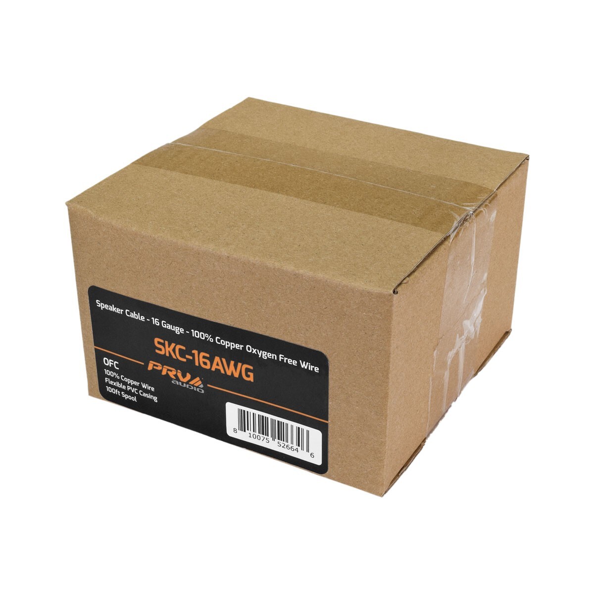 PRV 16 Gauge OFC Speaker Wire 100 ft Roll TRUE 100% Copper Oxygen Free