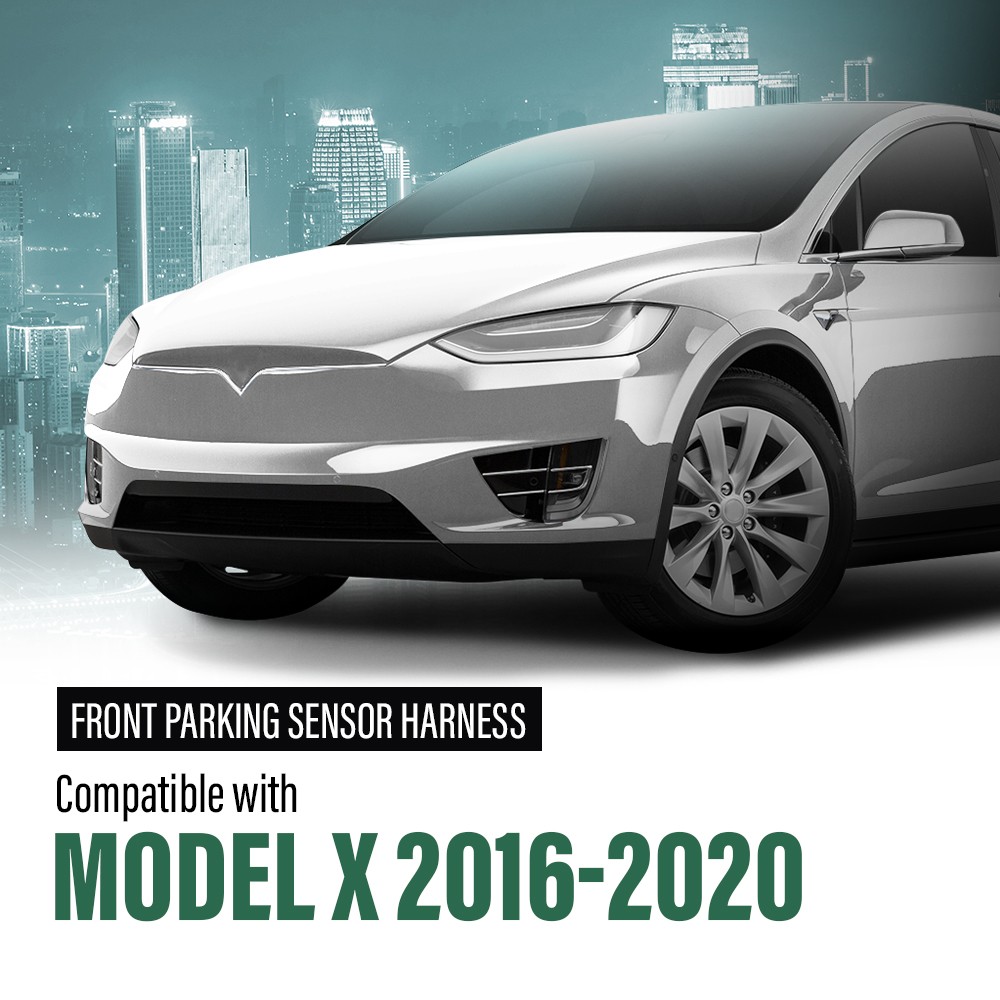 Fit For 2016-2020 Tesla Model X Front Bumper Parking Sensor Harness 1032433-00-G