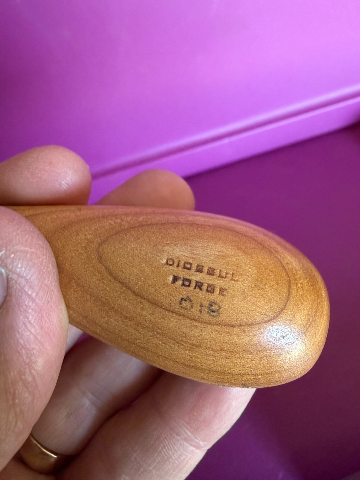 RARE Diobsud Forge #018 5/16"(8mm) Wide No. 5 Sweep Woodcarving Gouge In VGC!