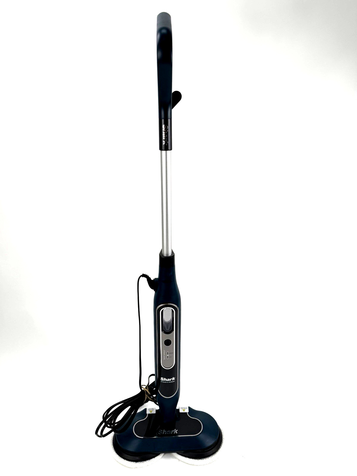 Shark Steam & Scrub All-In-One Hard Floor Steam Mop, 2 Dirt Grip Scrub S8002BRN