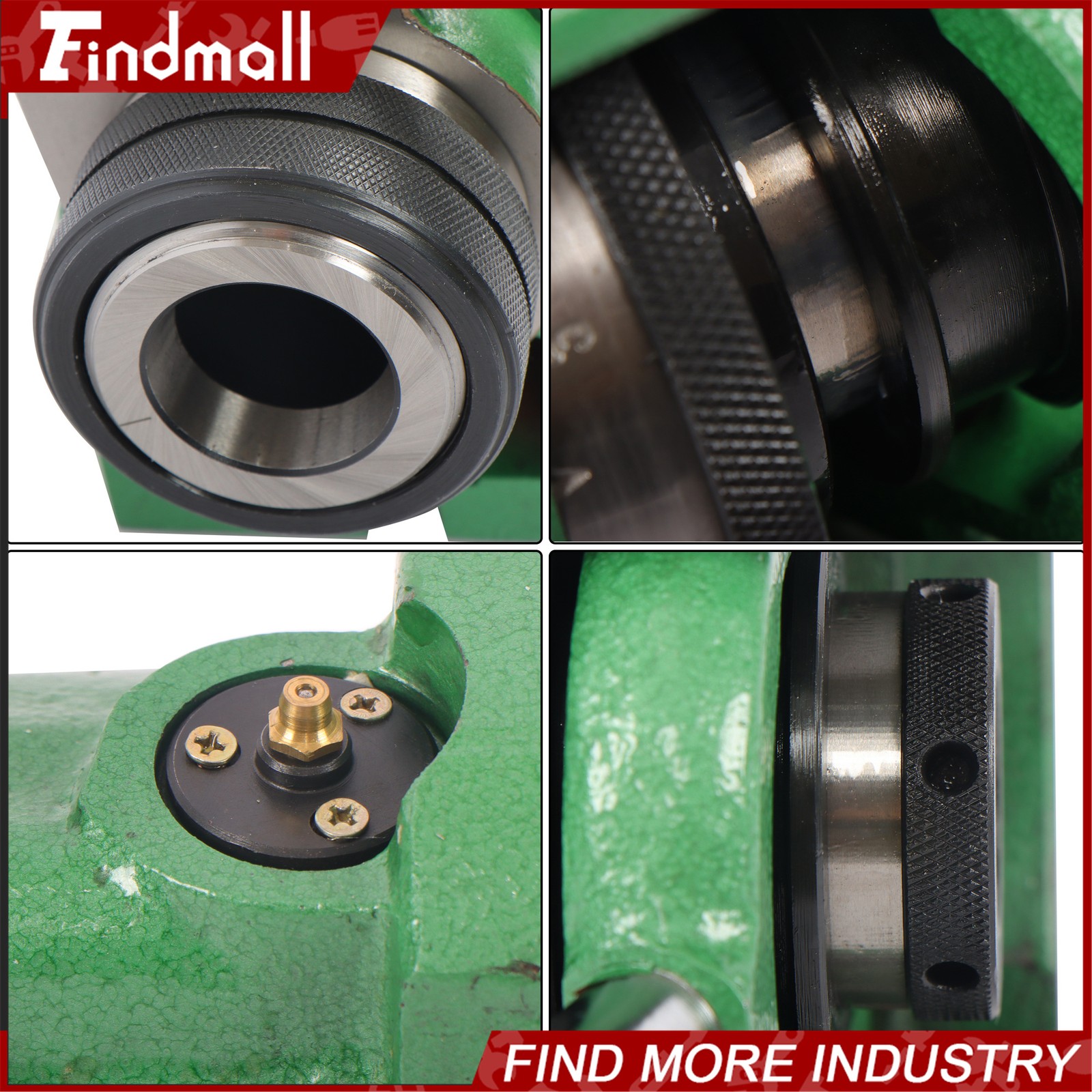 Findmall .0004" Thread Collet 5C Vertical Horizontal Spin Index Fixture Milling