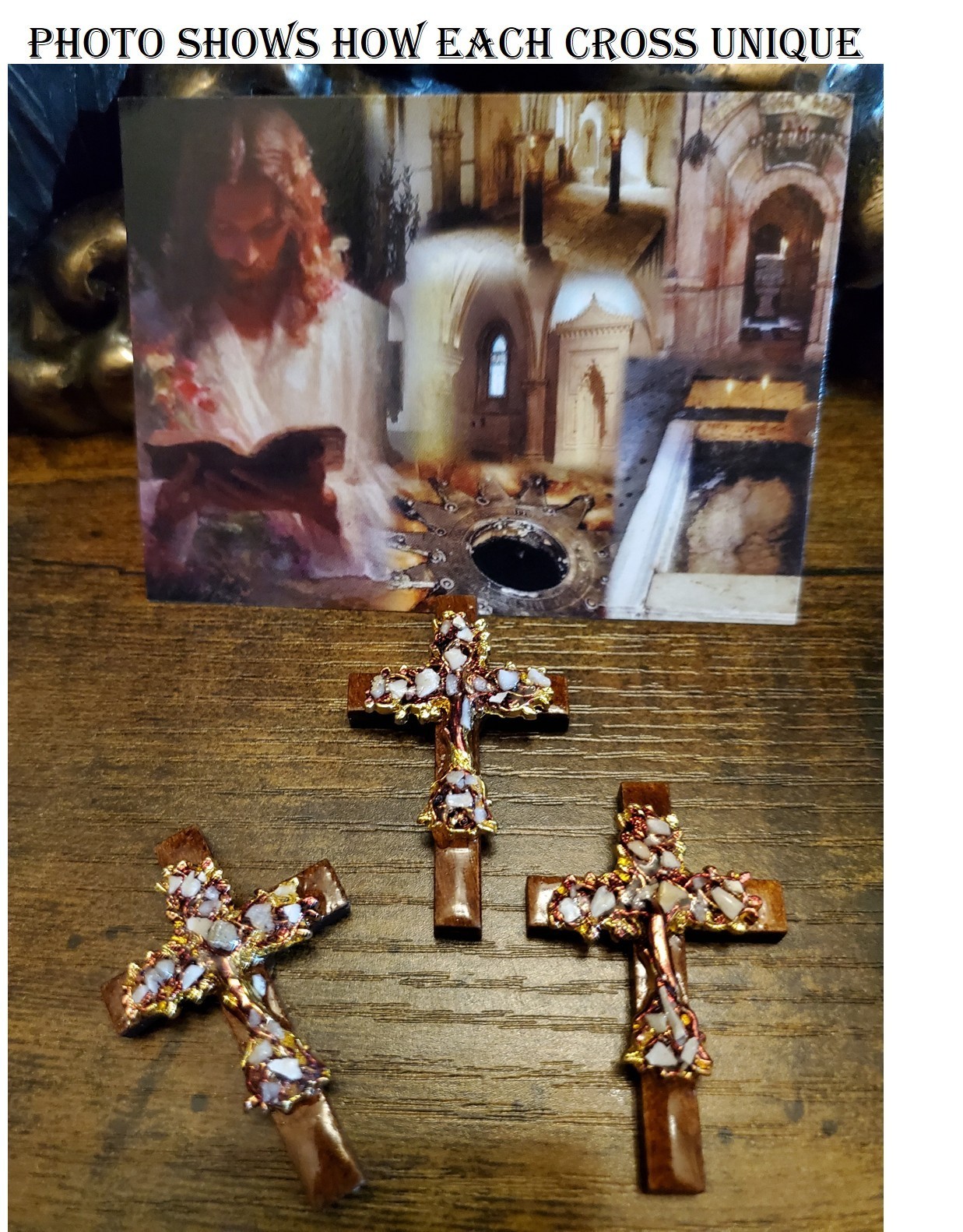 Life of Jesus Cross Nativity, Church of Ascension, Cenacle, Tomb of Jesus