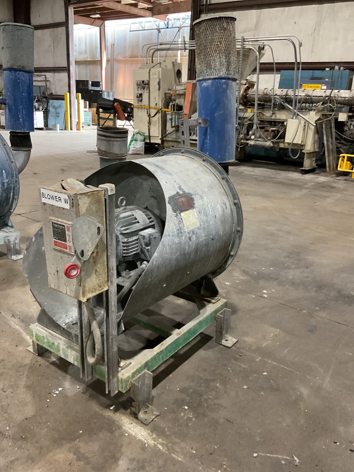 Spencer Turbine 3020-H Centrifugal Blower 20 HP 3Ph 850 CFM #61BB