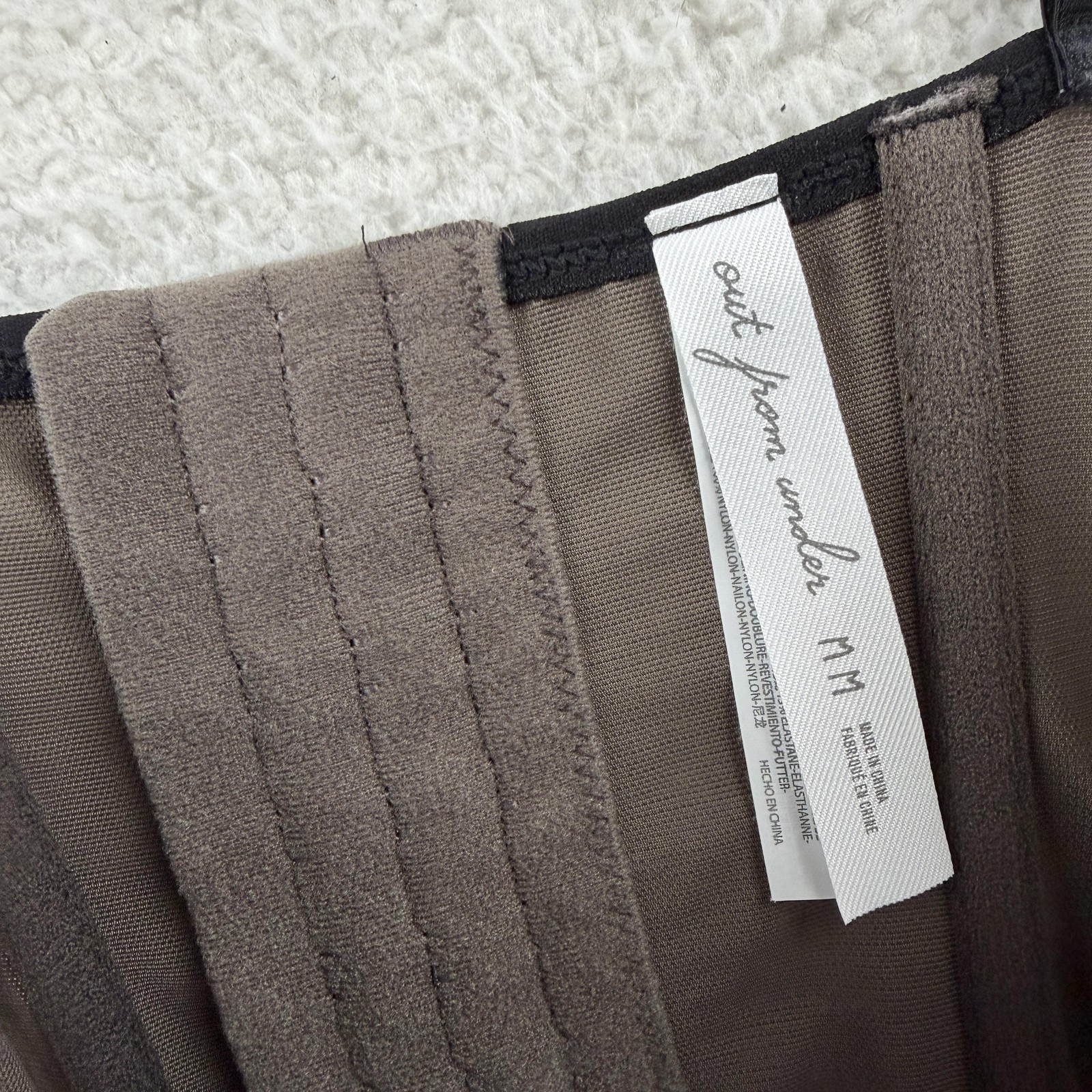 Urban Outfitters Bustier Womens Medium Black Lace Corset Top Out From Under NWT