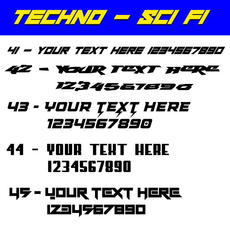 Custom Text Vinyl Lettering Sticker Decal Window Trailer Business Car Name Boat