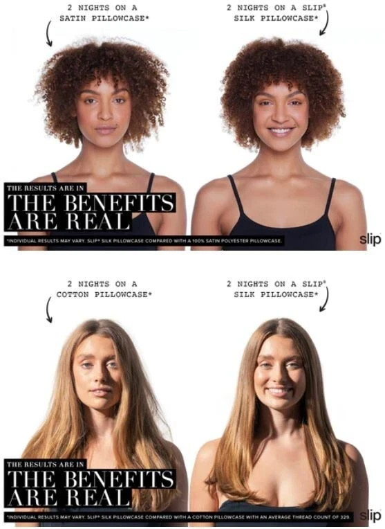 Slip Pure Mulberry Silk Pillowcase - White, Size: King (20" x 36") Luxury New