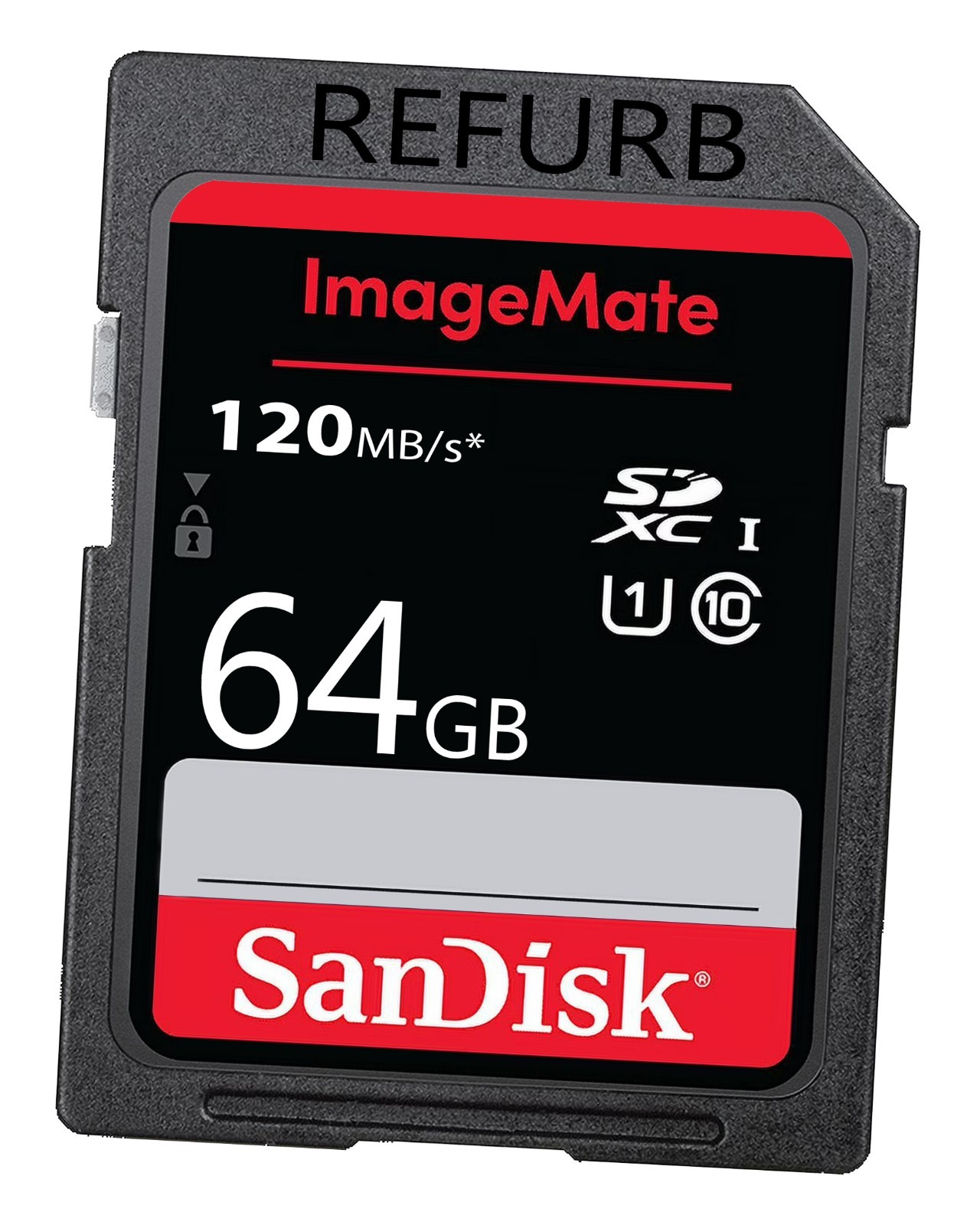10x SanDisk 64GB ImageMateSDXC UHS-I / Class 10 Memory Card, Speed Up to 120MB/s