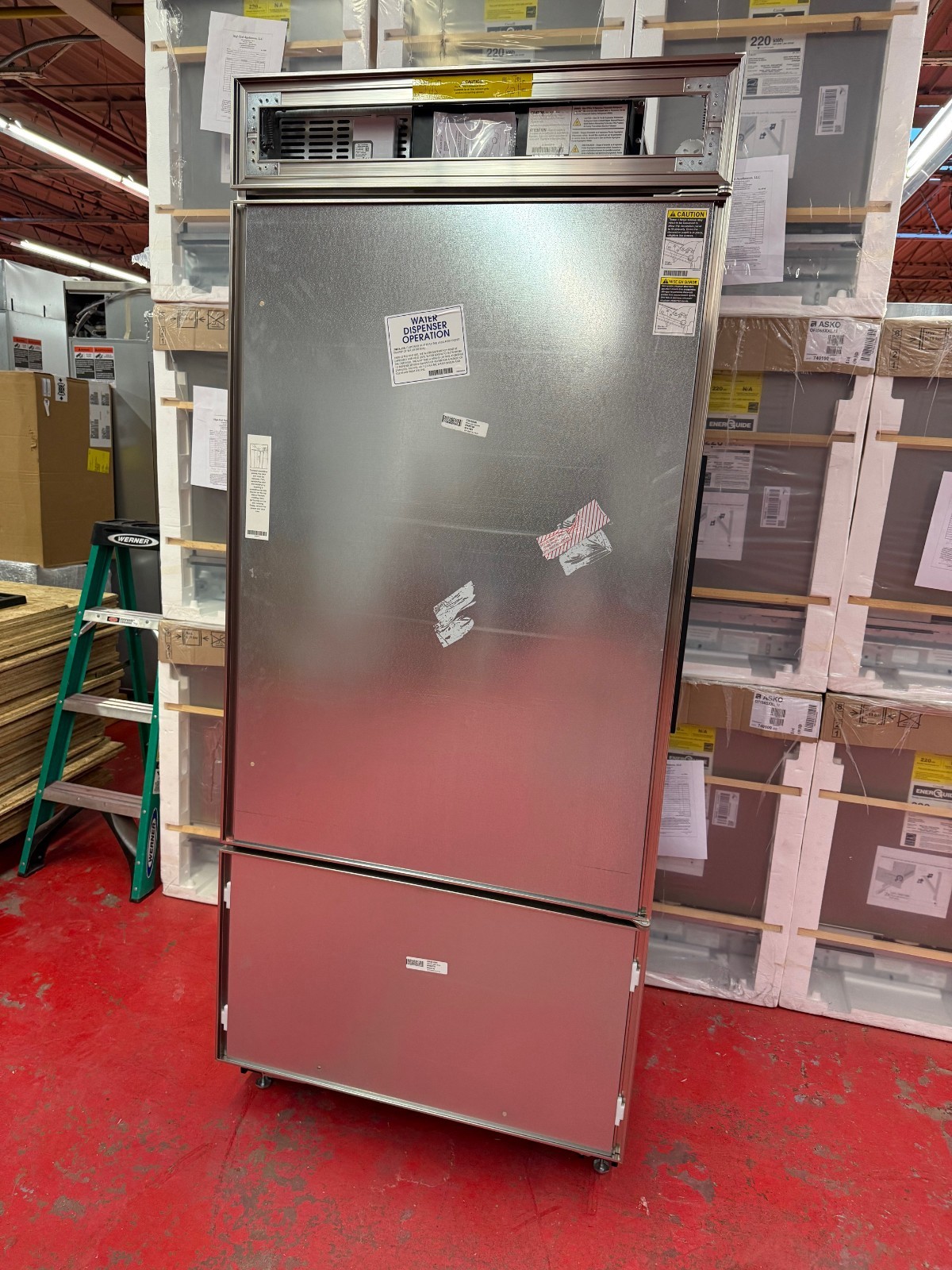 36” Subzero Refrigerator Freezer Panel Ready CL3650UIDOR (New 12/2023)