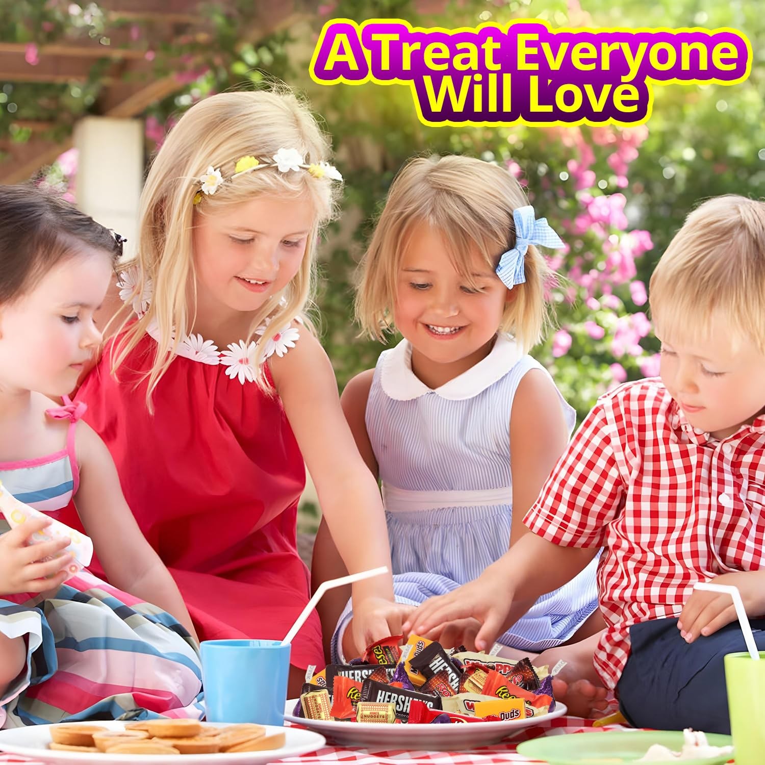 Assorted Chocolate Candy Variety Pack - 2 Lb Bulk Easter Candies Chocolate Mix -